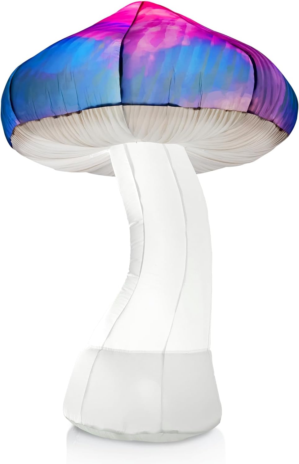 8 FT LED Inflatable Mushroom with Built‑in Fan – Outdoor Garden, Backyard, Stage, Pathway & Holiday Party
