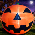 10.2 FT Halloween Giant Inflatable Pumpkin, Blow Up LED Light Pumpkin Halloween Party Supplies, Extra Large