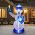 7 ft Inflatable Hanukkah Snowman